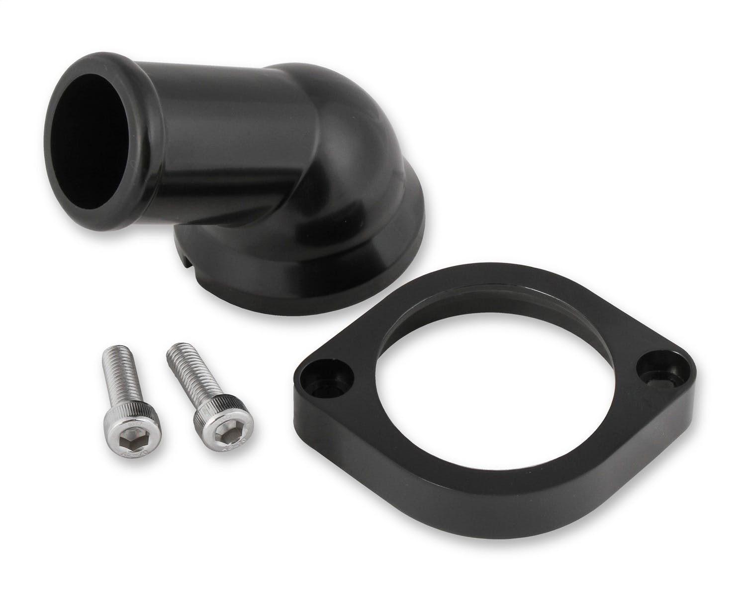 Mr. Gasket 2670BK WATER NECK,GM LS SWIVEL 97-UP BLACK