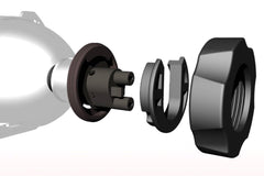 Morimoto Bulb Holders: Mini H1 MotoHo1ders SP122