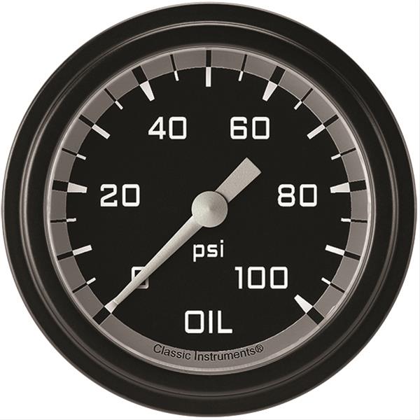 Classic Instruments Engine Oil Pressure Gauge AX381GBLF