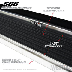 Westin Automotive 27-64710 SG6 Running Boards Polished