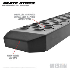 Westin Automotive 27-74755 Grate Steps Running Boards Textured Black