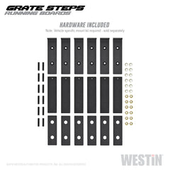 Westin Automotive 27-74755 Grate Steps Running Boards Textured Black