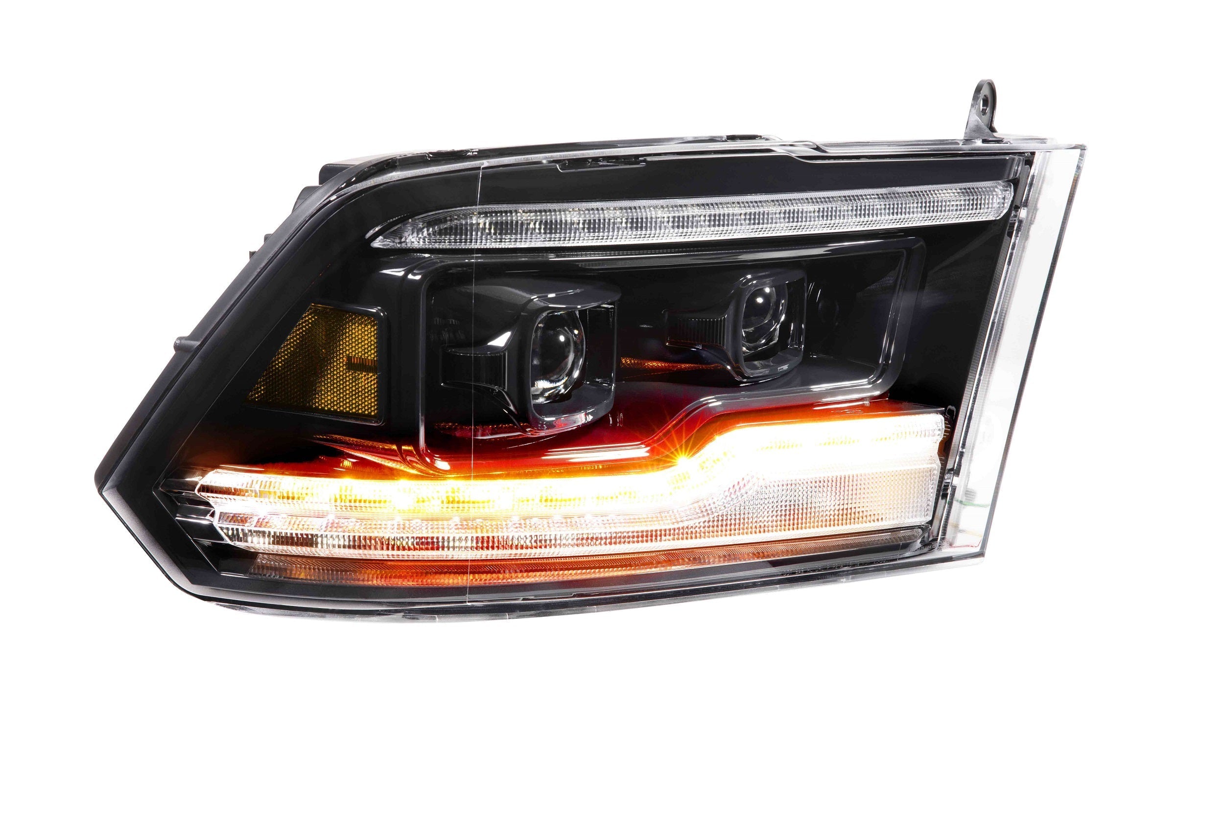 Morimoto XB LED Headlights: Dodge Ram (09-18) (Pair / ASM) LF520-ASM