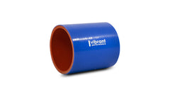 Vibrant Performance - 2722B - Straight Hose Coupler, 4.5 in. I.D. x 3 in. long - Blue