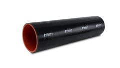 Vibrant Performance - 27319 - Straight Hose Coupler, 0.75 in. I.D. x 12.00 in. Long - Gloss Black