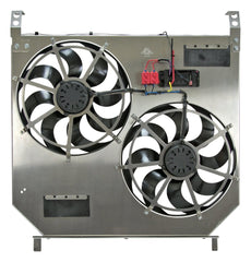 Flex-A-Lite 116545 Fan Electric 15 dual shrouded with VSC, 2004 to 2007 Ford 6.0L Diesel