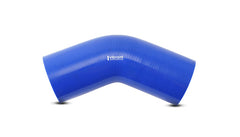 Vibrant Performance - 2758B - 45 Degree Elbow, 4.5 in. I.D. x 3.00 in. Leg Length - Blue