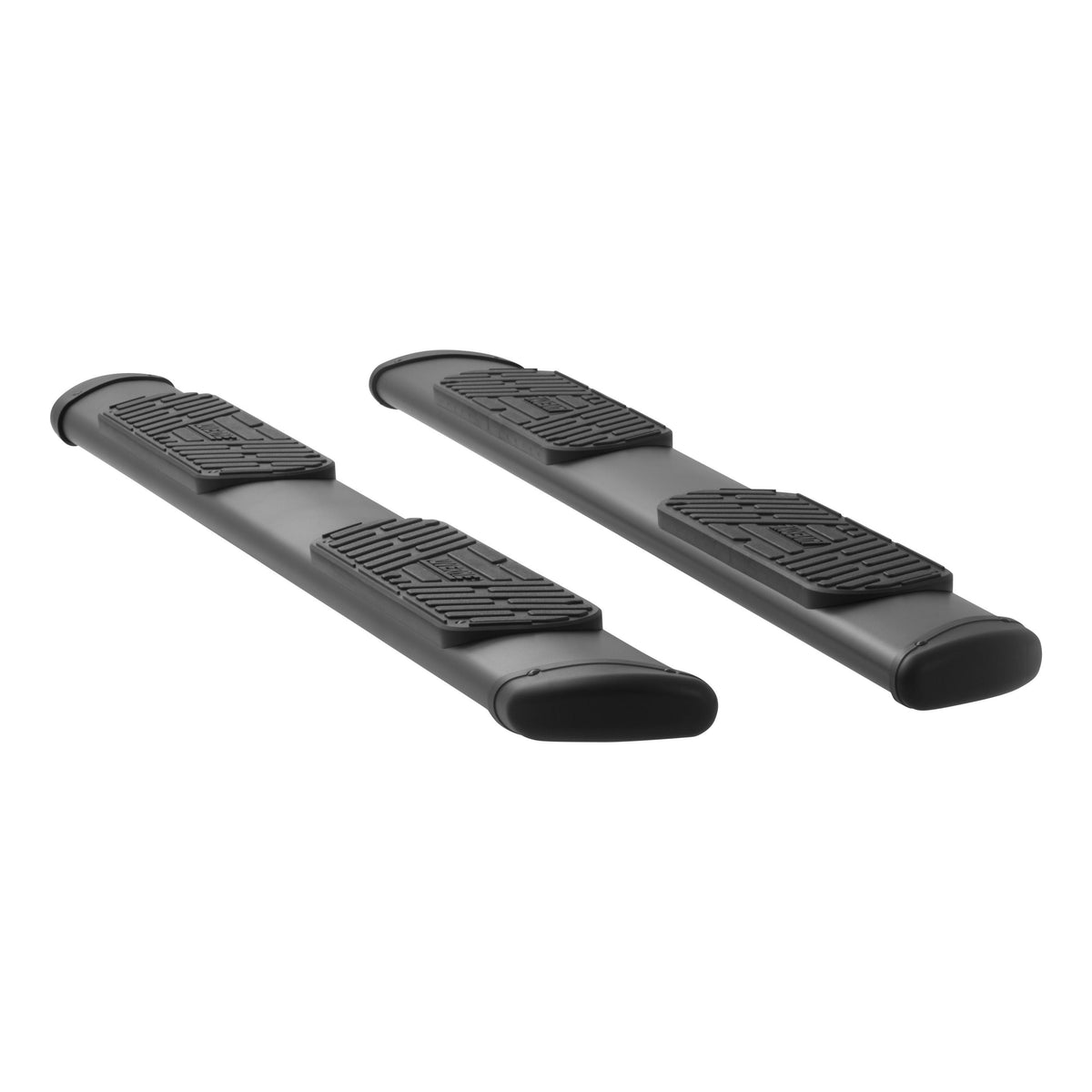 LUVERNE 277088-401232 Regal 7 Oval Side Step, Black Textured Powder Coat