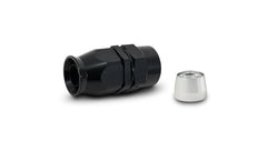 Vibrant Performance - 28004 - Straight High Flow Hose End Fitting for PTFE Lined Flex Hose, -4AN