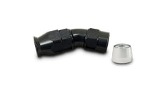 Vibrant Performance - 28304 - 30 Degree High Flow Hose End Fitting for PTFE Lined Hose, -4AN