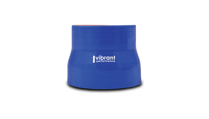 Vibrant Performance - 2833B - Reducer Coupler, 6.00 in. I.D. x 5.00 in. I.D. x 3.50 in. Long - Blue