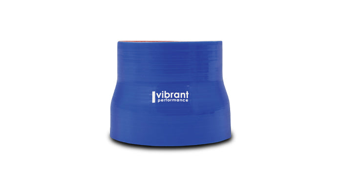 Vibrant Performance - 2839B - Reducer Coupler, 4.00 in. I.D. x 3.25 in. I.D. x 3.00 in. Long - Blue