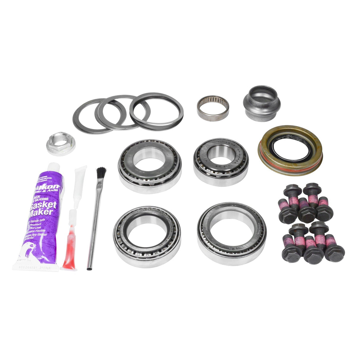 Yukon Gear Chevrolet GMC (4WD) Axle Differential Bearing and Seal Kit - Front YKDM200-F