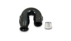 Vibrant Performance - 28816 - 180 Degree High Flow Hose End Fitting for PTFE Lined Hose, -16AN