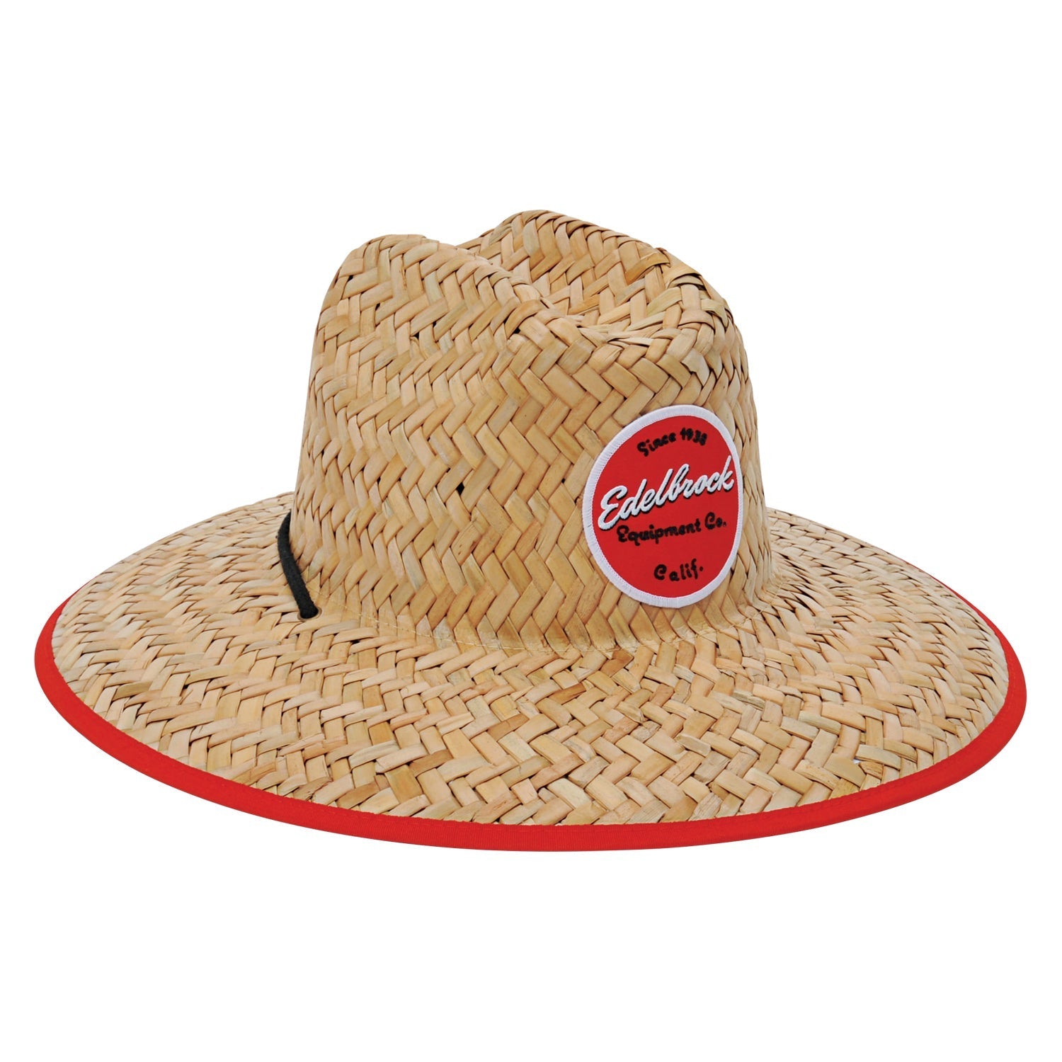 Edelbrock Shaded Since 38 Baja Straw Hat 289434