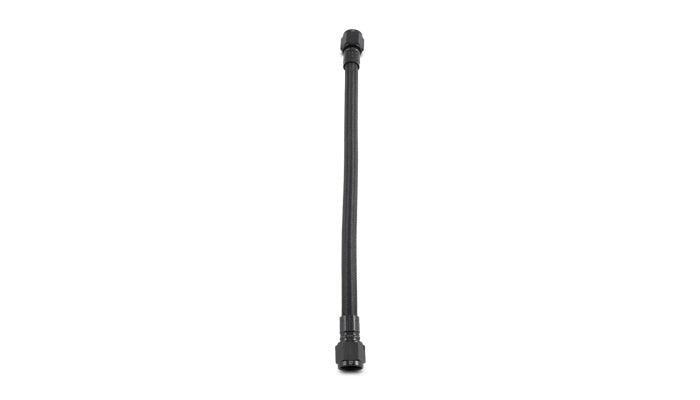 Vibrant Performance - 29011- PTFE Flex Hose Assembly, AN Hose Size: -8, Hose Length: 18 in, Hose End Style: Straight / Straight