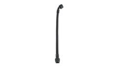 Vibrant Performance - 29041- PTFE Flex Hose Assembly, AN Hose Size: -8, Hose Length: 18 in, Hose End Style: Straight / 45 Degrees