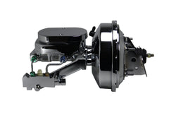 LEED Brakes 2F6B2 9 in Power Booster ,1-1/8in Bore, side valve disc/drum (Chrome)