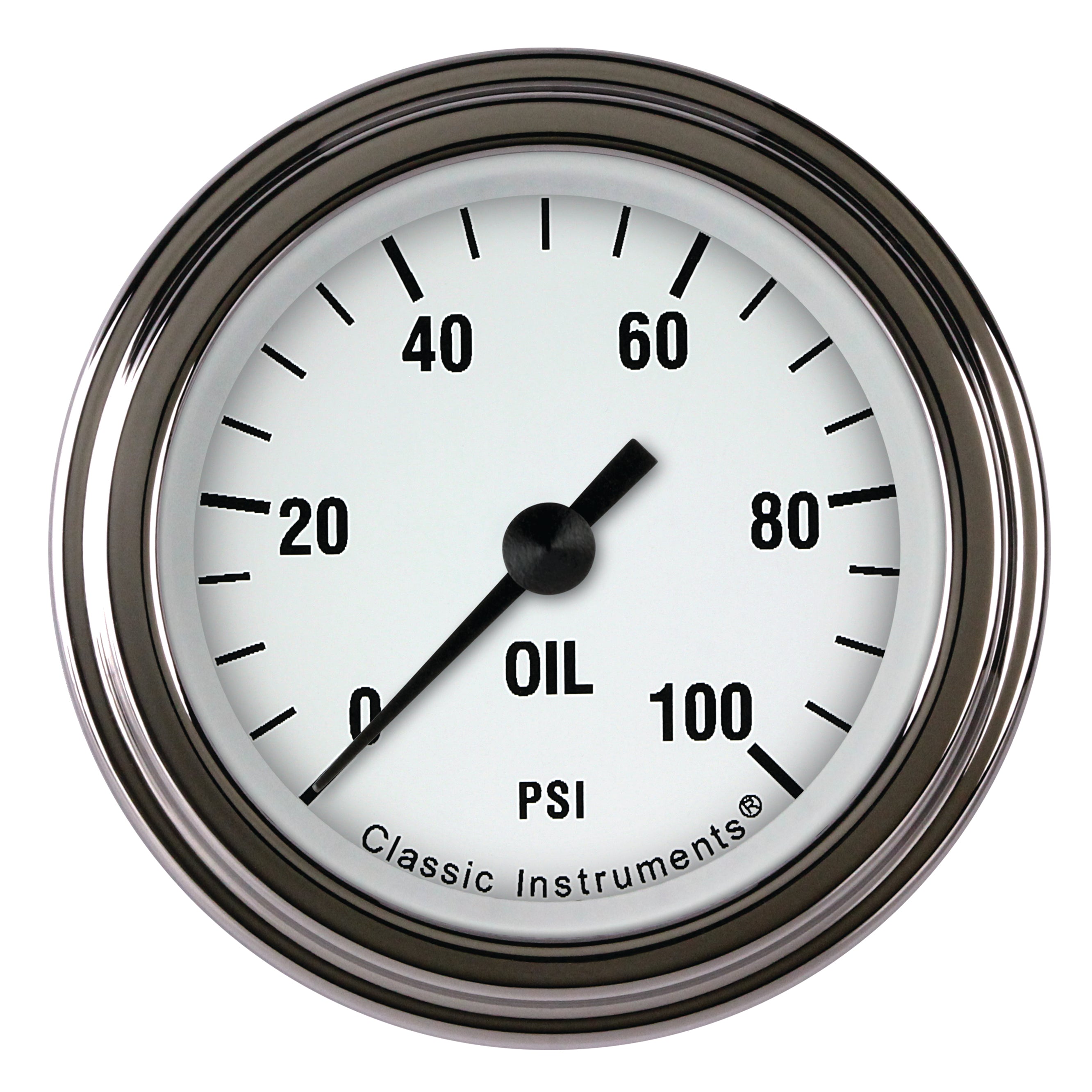 Classic Instruments Engine Oil Pressure Gauge WH181SLF