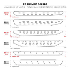 Go Rhino Jeep, Toyota (Sport Utility) Running Board 630068SPC