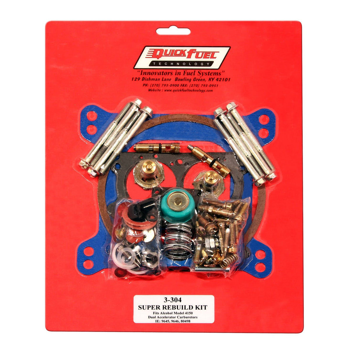 Quick Fuel Technology 3-304QFT Super NS Rebuild Kit
