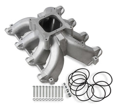Holley 300-256 INTAKE MNFD CATHEDRAL SPLIT SGL-PLN CARB