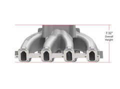 Holley 300-256BK INT MNFD CATHEDRAL SPLIT SGL-PLN CARB-BL