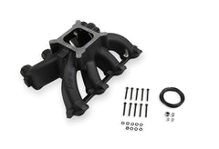 Holley 300-256BK INT MNFD CATHEDRAL SPLIT SGL-PLN CARB-BL