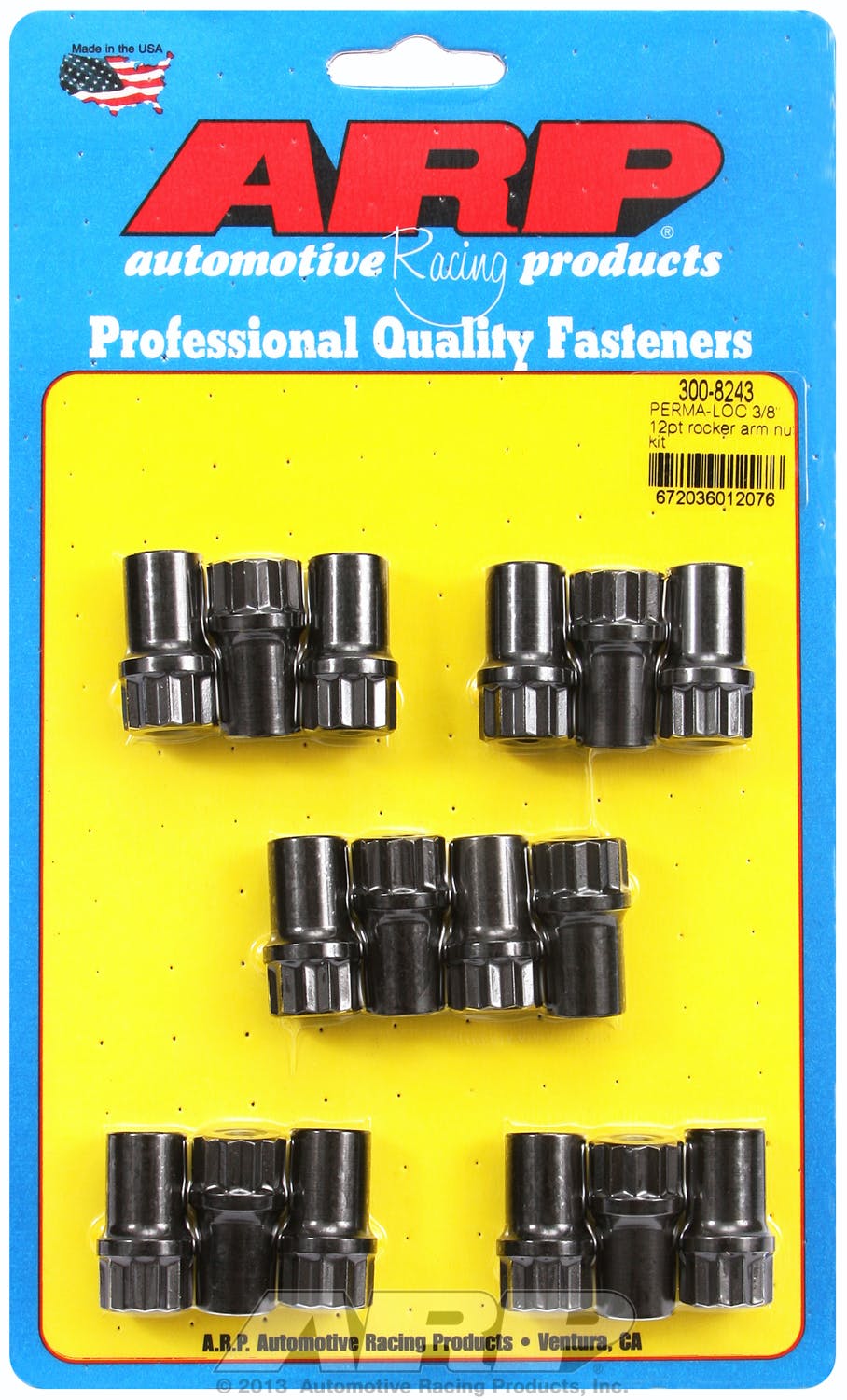 ARP 300-8243 Rocker Arm Adjusters Nut Kit