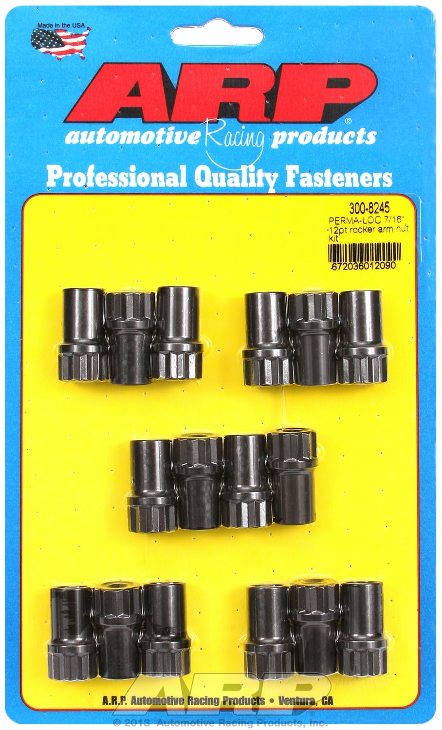 ARP 300-8245 Rocker Arm Adjusters Nut Kit