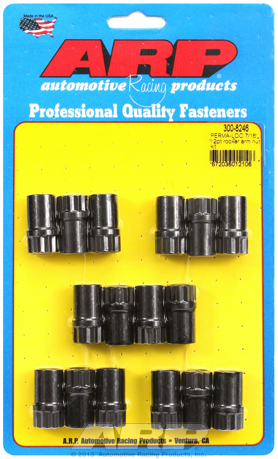 ARP 300-8246 Rocker Arm Adjusters Nut Kit