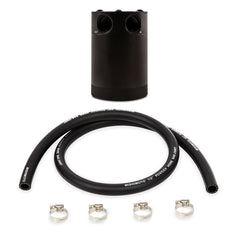 Mishimoto Mishimoto Compact Baffled Oil Catch Can 2-Port  MMBCC-CBTWO-BK