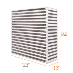 Mishimoto MMUIC-21 Universal Air-to-Air Race Intercooler Core  MMUIC-21