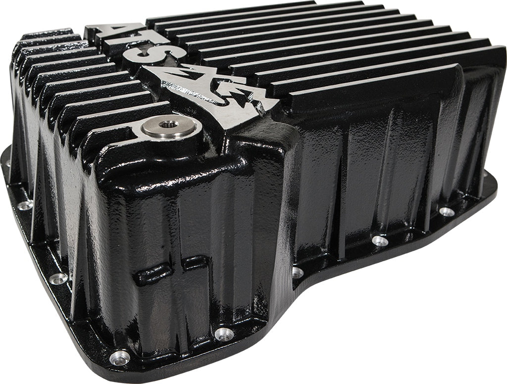 ATS 68Rfe Deep Transmission Pan Fits 2007.5+ 6.7L Cummins 301-900-2326