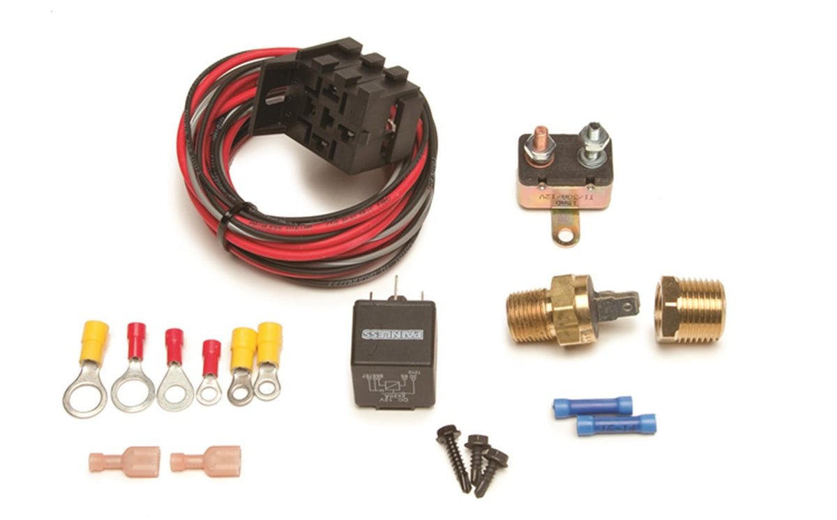Painless 30103 Fan Relay w/thermostat (on 185; off 175)