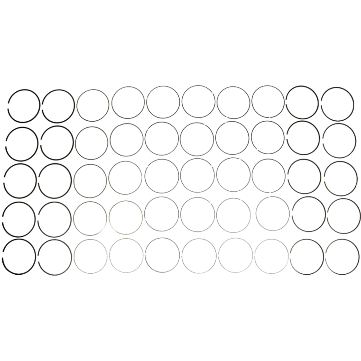 MAHLE RING SET, PLAIN 302-1265