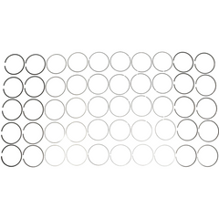 MAHLE RING SET, PLAIN 302-1265
