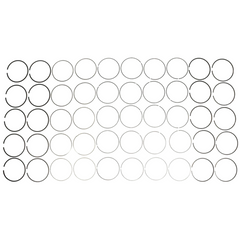 MAHLE RING SET, CHROME 303-0578