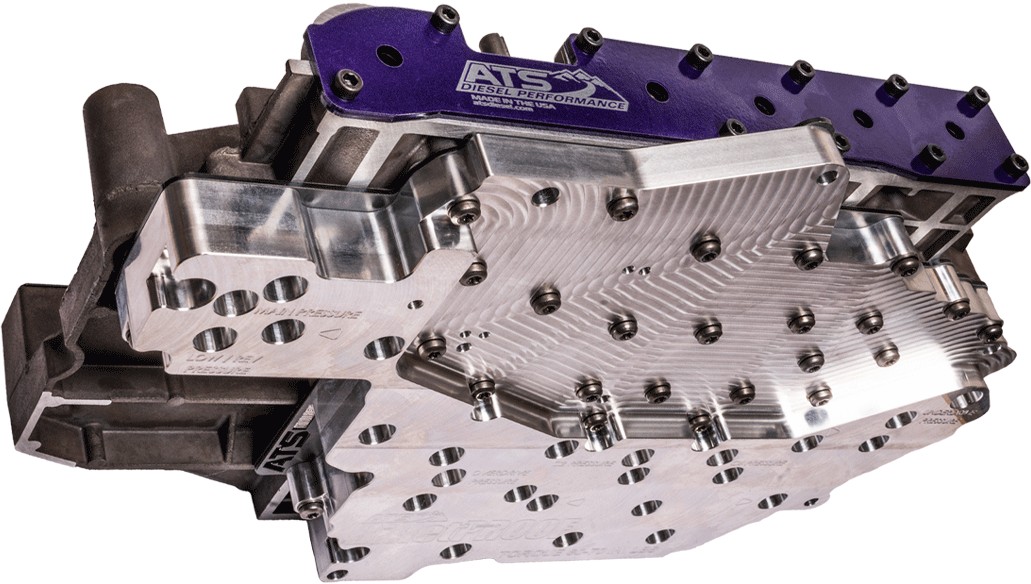 ATS 68Rfe Billet Channel Plate Valve Body Fits 2019+ 6.7L Cummins 303-910-2464