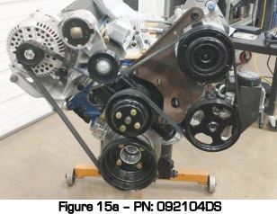 Detroit Speed Ford, Mercury (302) Power Steering Pump Bracket 092104DS