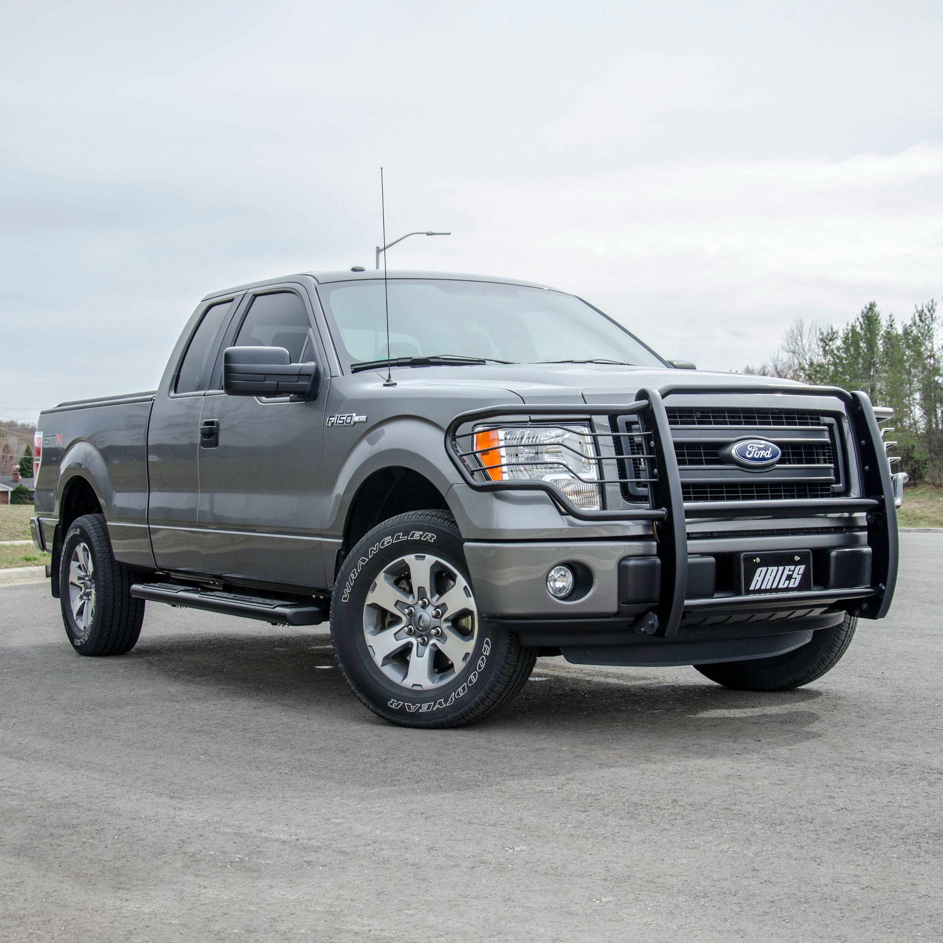 ARIES 3063 Black Steel Grille Guard, Select Ford F-150