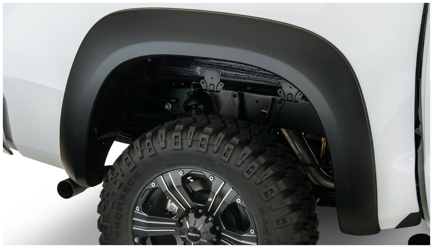 Bushwacker 30916-02 Extend-A-Fender Style Fender Flares, 4pc