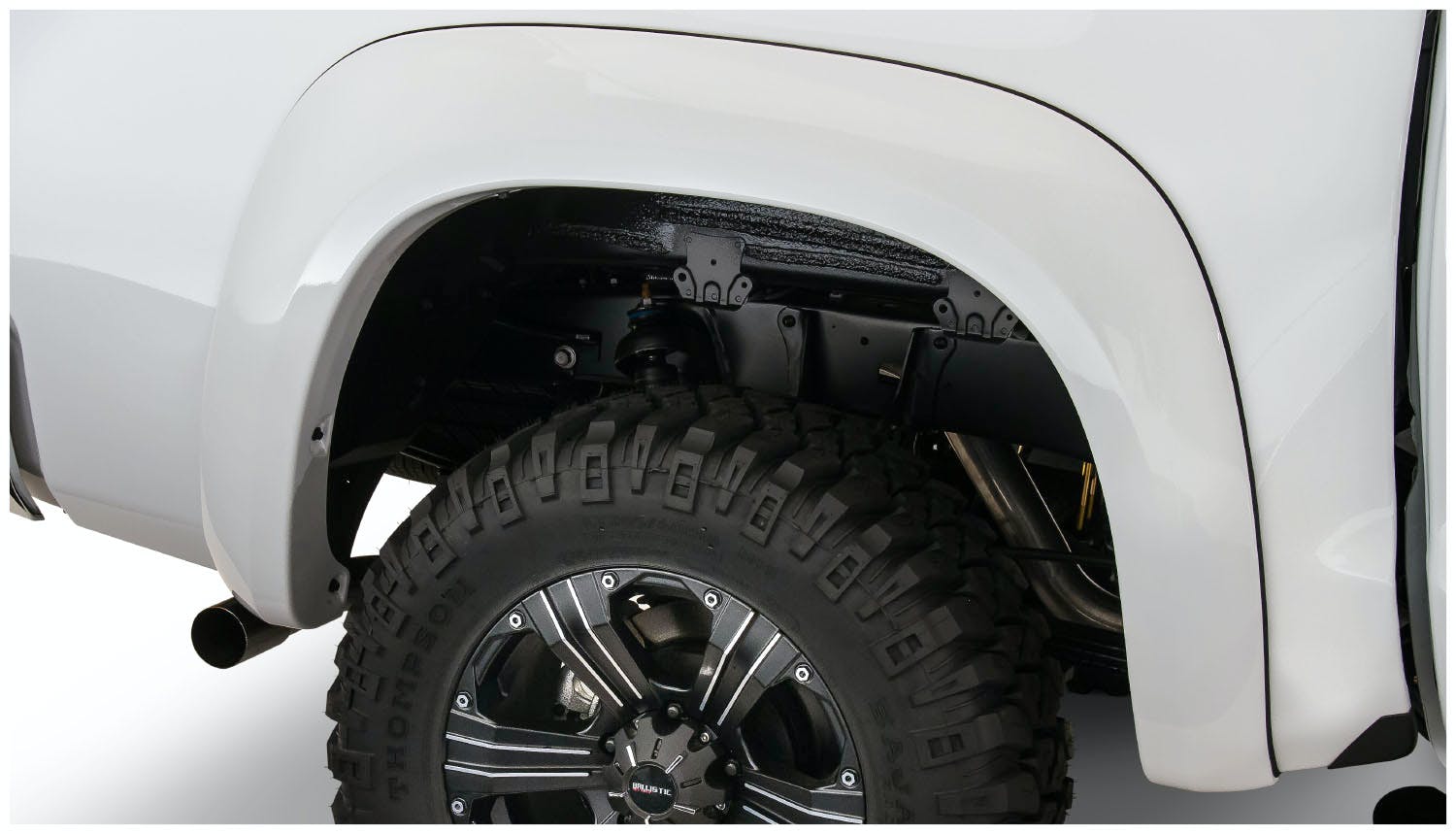 Bushwacker 30916-02 Extend-A-Fender Style Fender Flares, 4pc