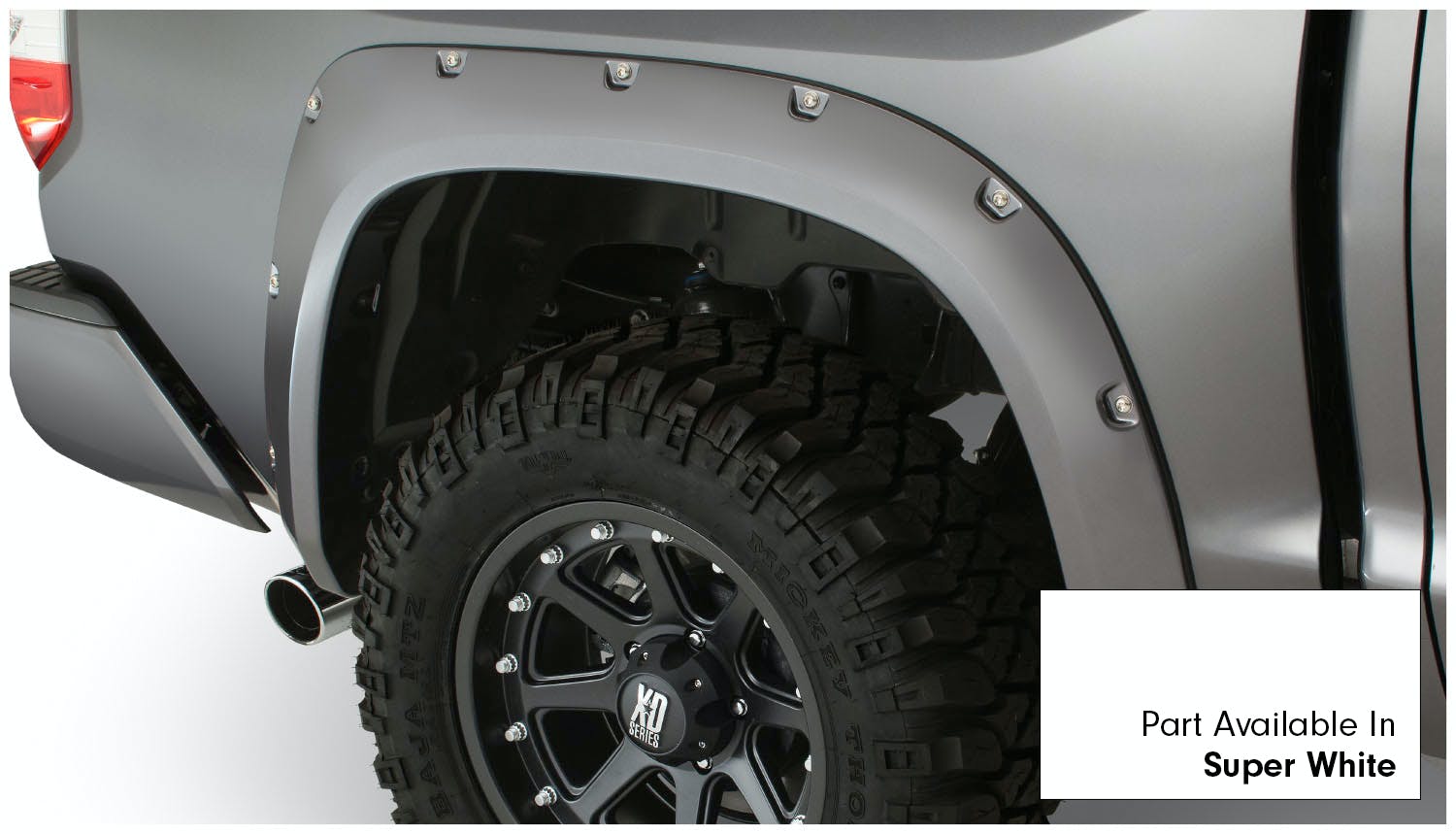 Bushwacker 30918-13 Pocket Style Fender Flares, 4pc Color