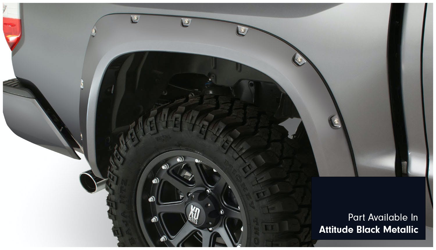 Bushwacker 30918-43 Pocket Style Fender Flares, 4pc Color