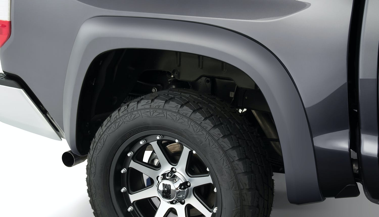 Bushwacker 30919-02 Extend-A-Fender Style Fender Flares, 4pc