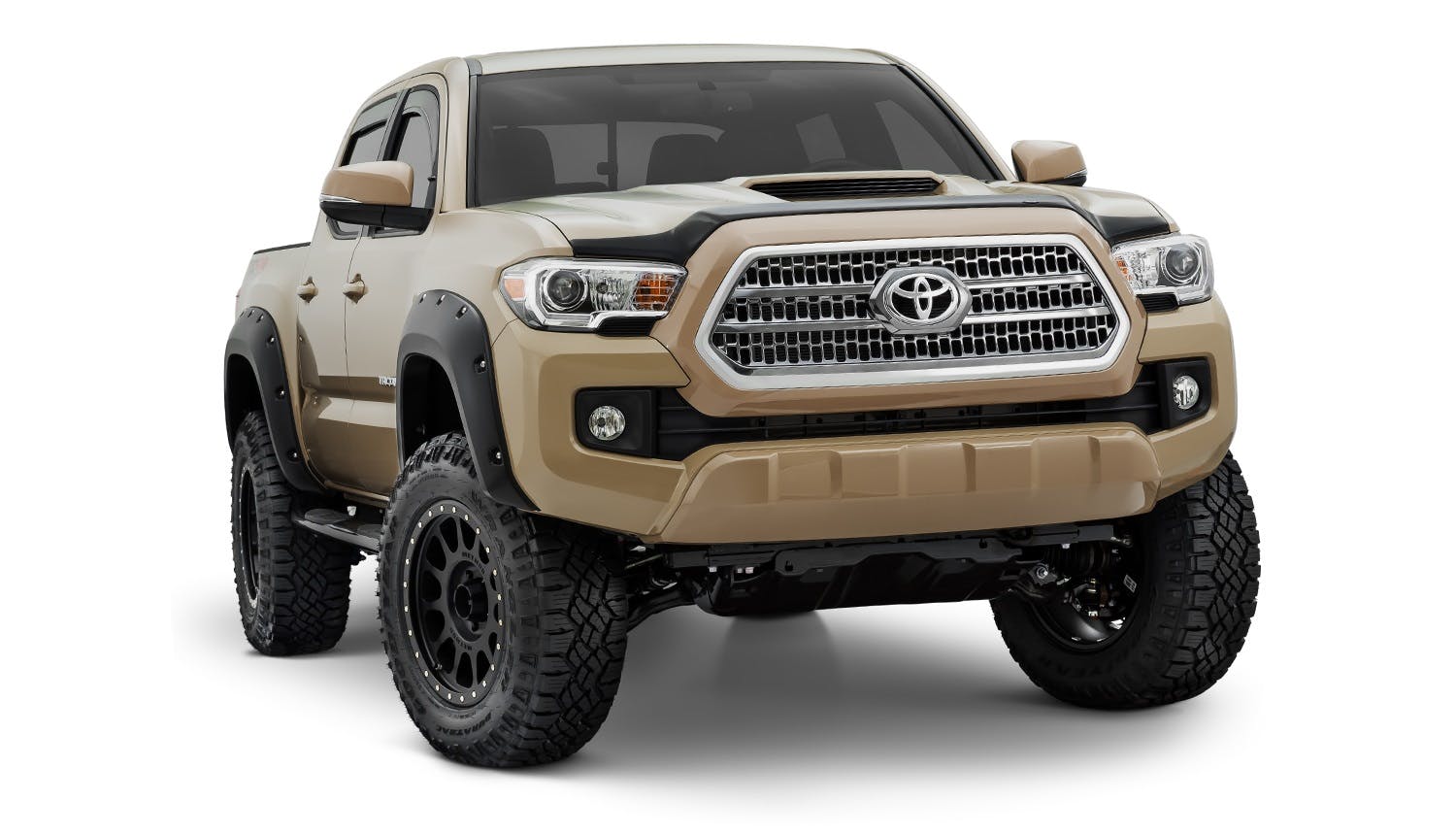 Bushwacker 30922-02 Pocket Style Fender Flares, 4pc