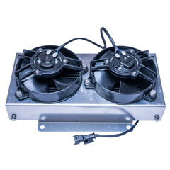 ATS Universal Transmission Cooler Kit 19 Row w/ Dual Fan 3/8 Inch Lines ATS Diesel Performance 310-903-3000