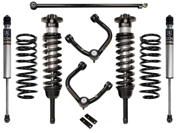 ICON Vehicle Dynamics K53182T 0-3.5 Stage 2 Suspension System with Tubular Upper Control Arm