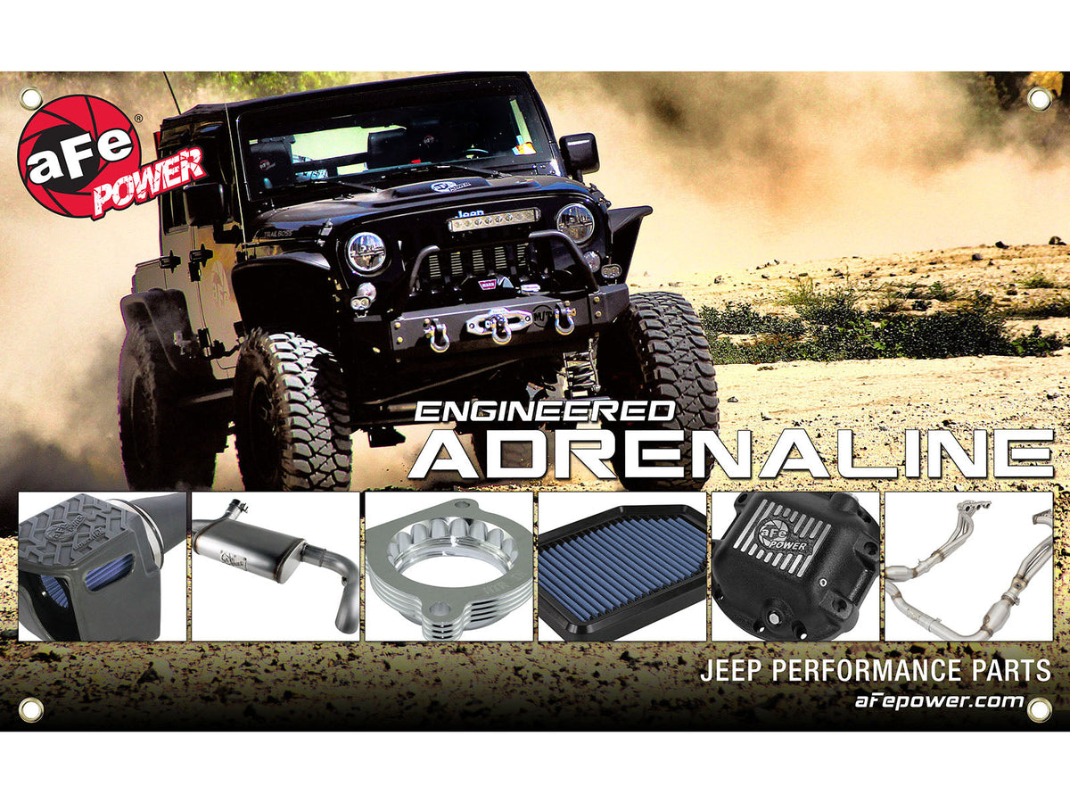 aFe Power Display Banner 40-10160